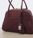 Miu Miu Vivant leather bowling bag