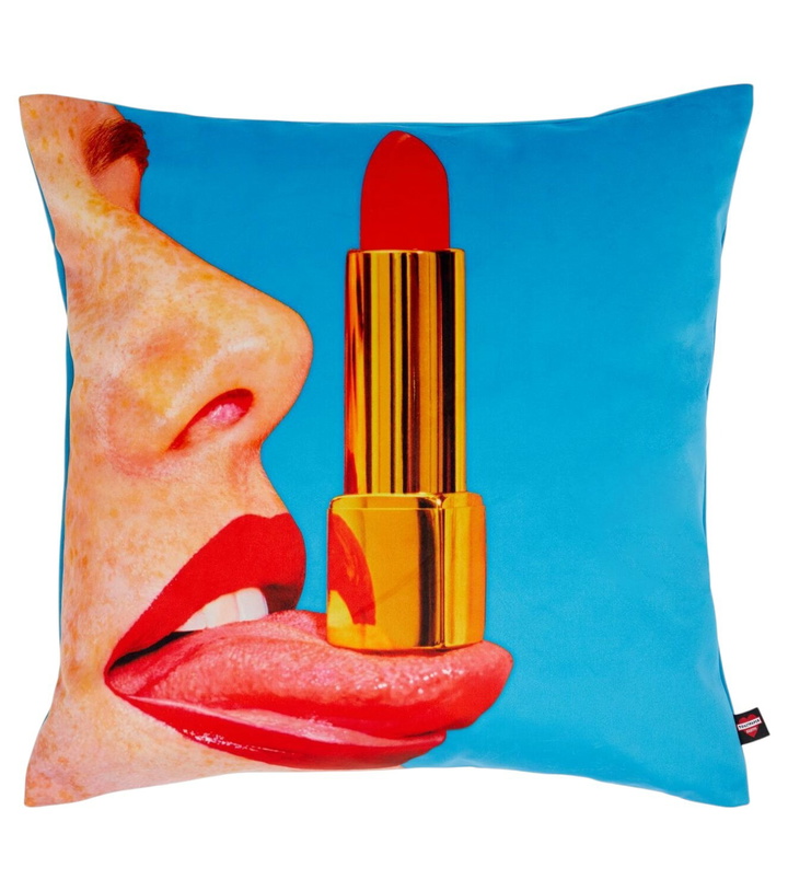 Photo: Seletti x Toiletpaper Tongue cushion