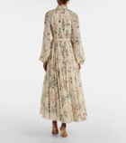 Giambattista Valli Floral silk midi dress