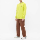 Billionaire Boys Club Men's Arch Logo Crew Sweat in Acid Yellow