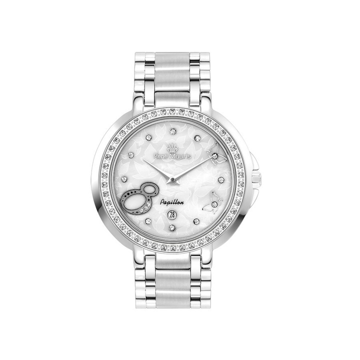 Photo: Rene Mouris Papillon Mother of Pearl Dial Ladies Watch 50111RM2