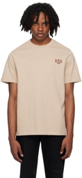 A.P.C. Beige Raymond T-Shirt