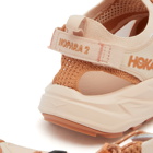 Hoka One One Women's Hopara 2 Sneakers in Cream/Cedar