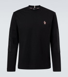 Moncler Grenoble Après Ski cotton-blend jersey T-shirt