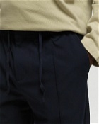 ølåf Wooly Straight Elasticated Trousers Blue - Mens - Casual Pants