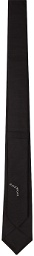 Givenchy Black Logo Tie
