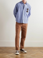 Orlebar Brown - Grasmoor Striped Cotton-Poplin Shirt - Blue