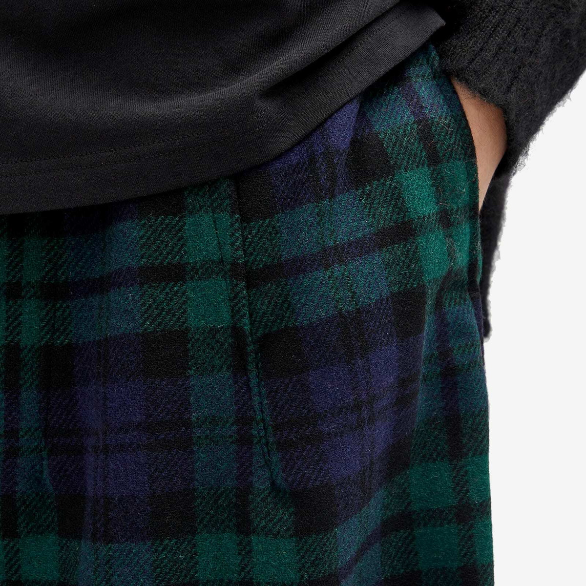 Needles Women's HDP Tartan Plaid Trousers in Blackwatch Needles