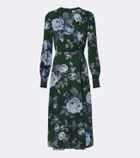 Erdem Floral crêpe midi dress