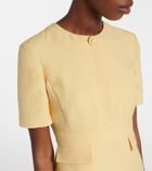 Valentino Crepe Couture VGold minidress