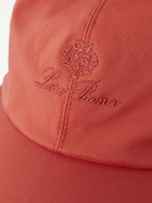 Loro Piana - Logo-Embroidered Storm System® Shell Baseball Cap - Orange