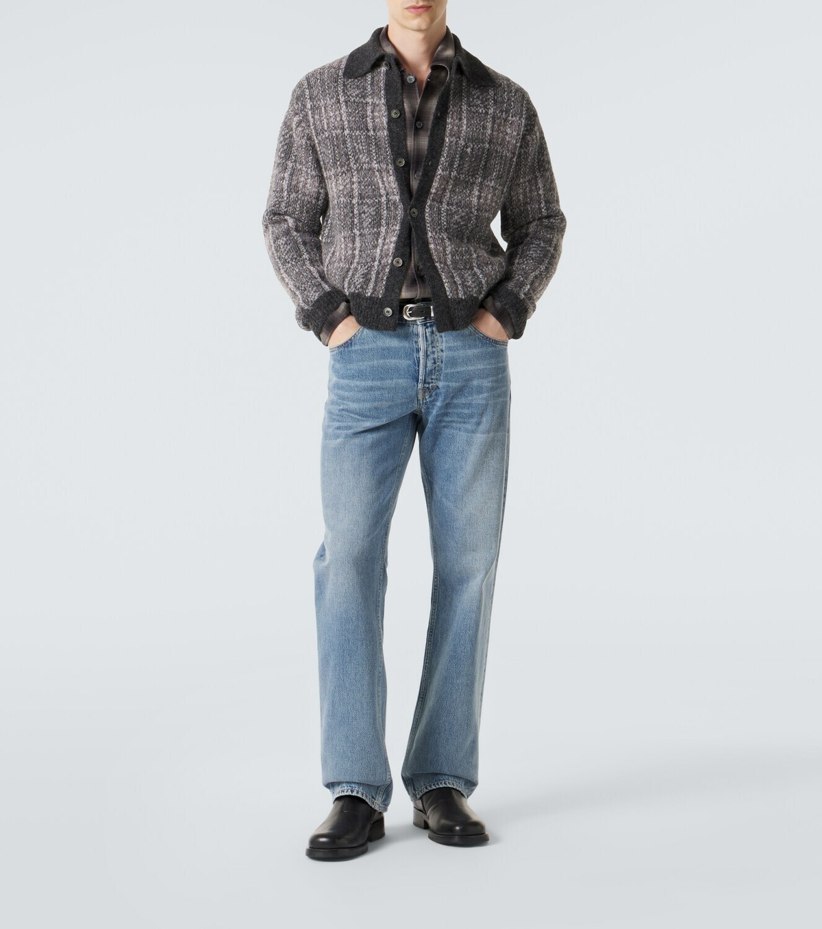 Our Legacy Evening wool and cashmere-blend cardigan