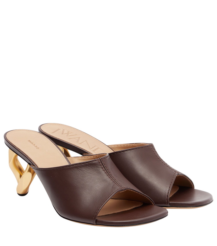 Photo: JW Anderson Stitch leather mules