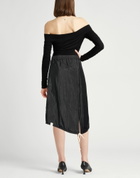 Jil Sander Womens Midi skirt in Black