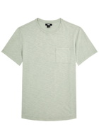 Paige Kenneth Cotton T-shirt Green