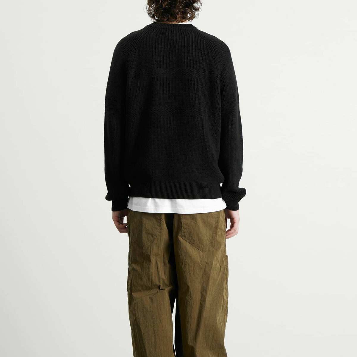thisisneverthat Men's T-Logo Knit Jumper in Black
