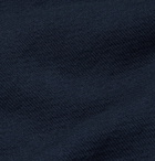 Velva Sheen - Loopback Cotton-Jersey T-Shirt - Navy
