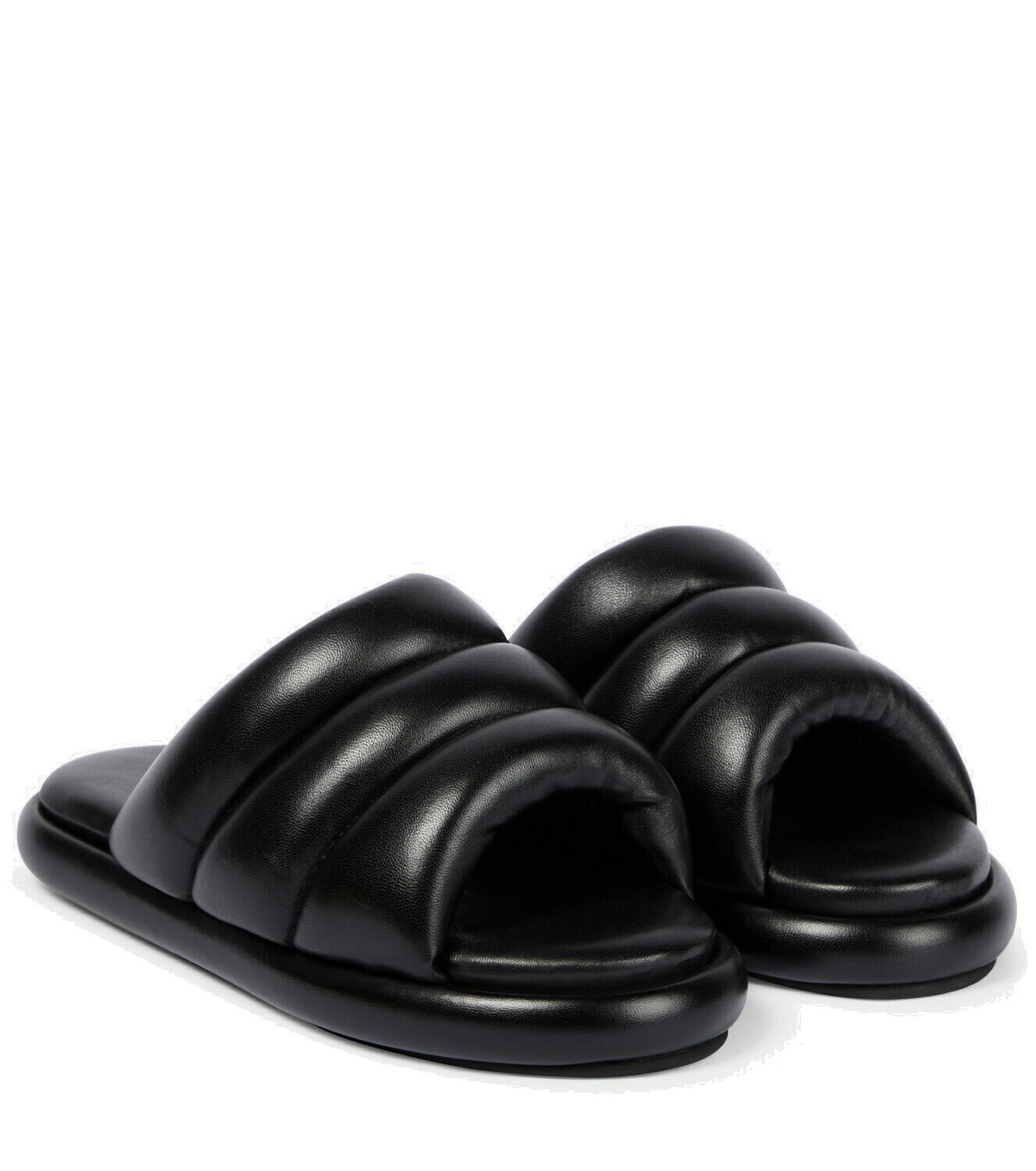 Proenza Schouler Quad Coil calf hair slippers Proenza Schouler