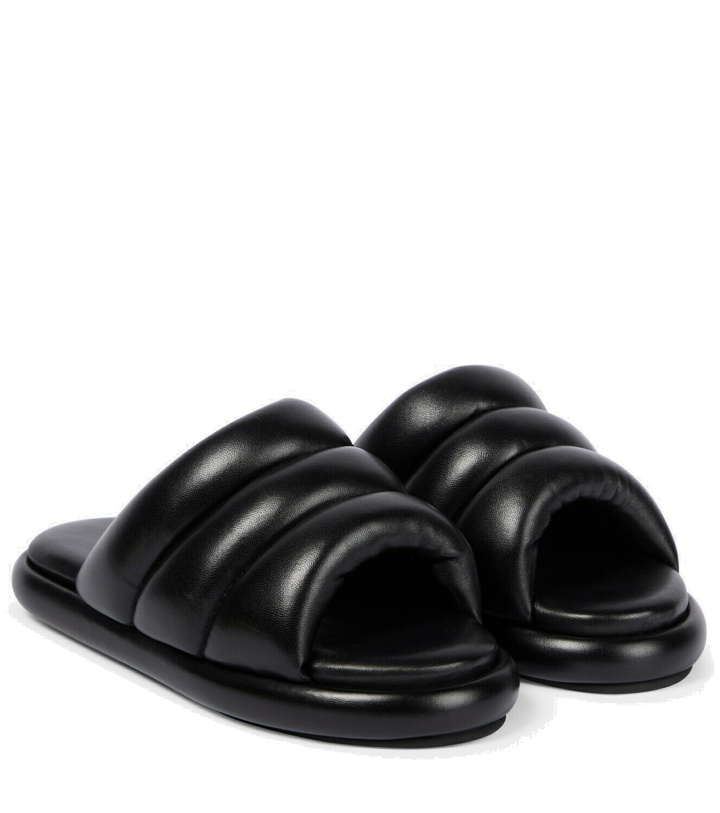 Photo: Proenza Schouler Padded leather slides