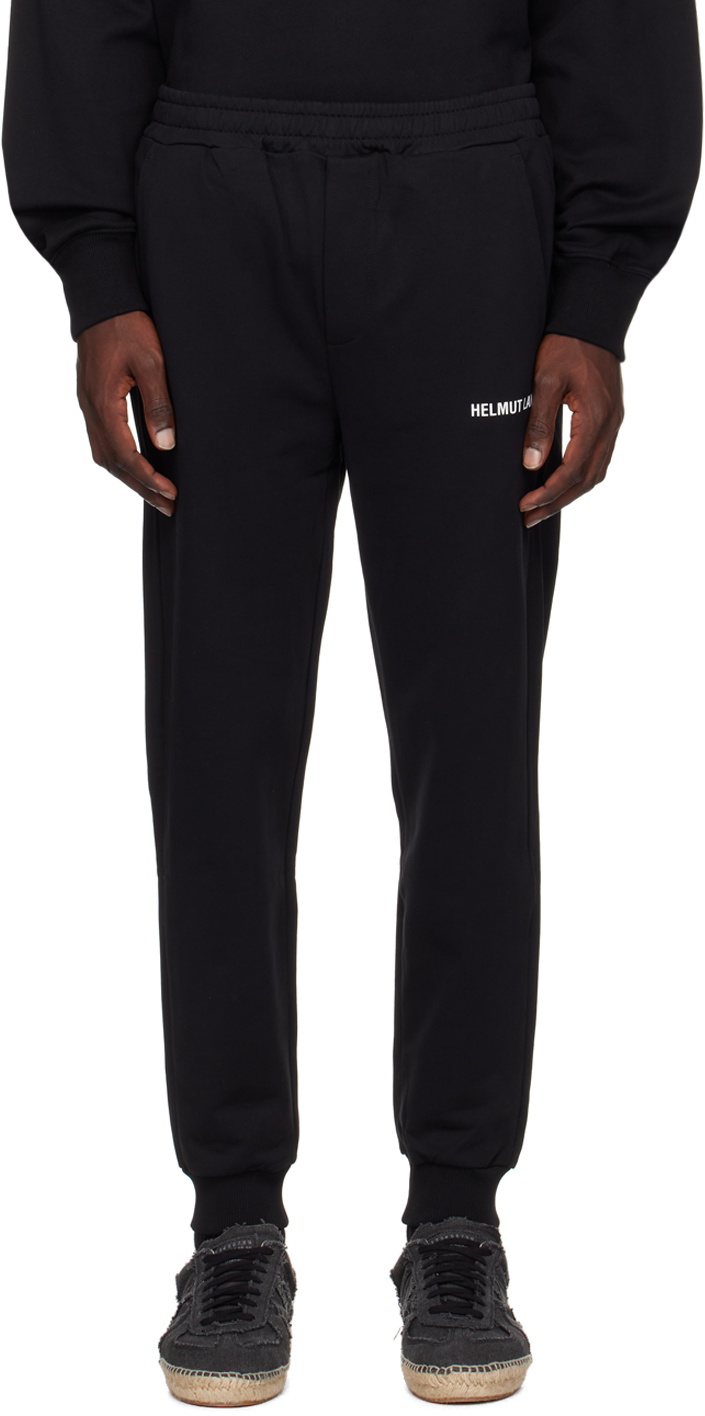 Helmut Lang Black Core Lounge Pants Helmut Lang