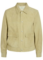 Frame Suede Jacket Light Green