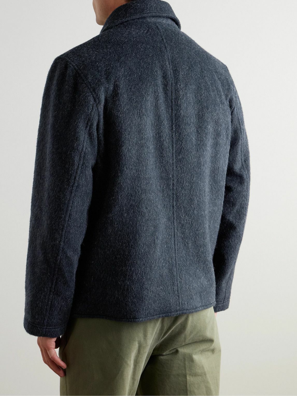Oliver Spencer - Lambeth Recycled Wool-Blend Jacket - Blue Oliver