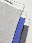 Calvin Klein Underwear - Modern Three-Pack Stretch-Cotton Trunks - Gray