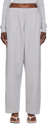WARDROBE.NYC Gray Hailey Bieber Edition HB Track Pants