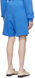 The Elder Statesman Blue Cotton Shorts