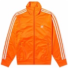 Adidas Men's Firebird Track Top in Orange
