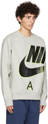 Nike Grey Kim Jones Edition Fleece Crew NRG Sweatshirt
