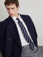 TOM FORD - 8cm Striped Silk-Jacquard Tie