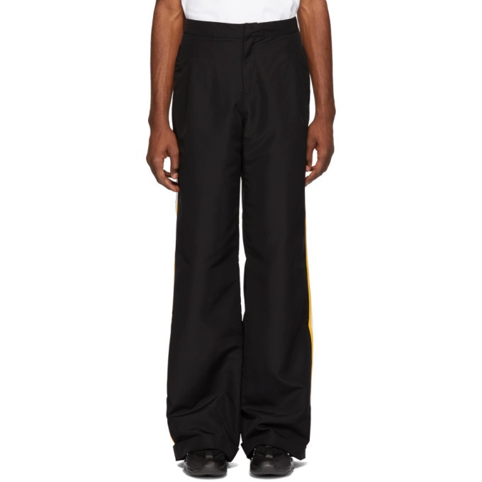 Photo: Reebok by Pyer Moss Black Taped Trousers