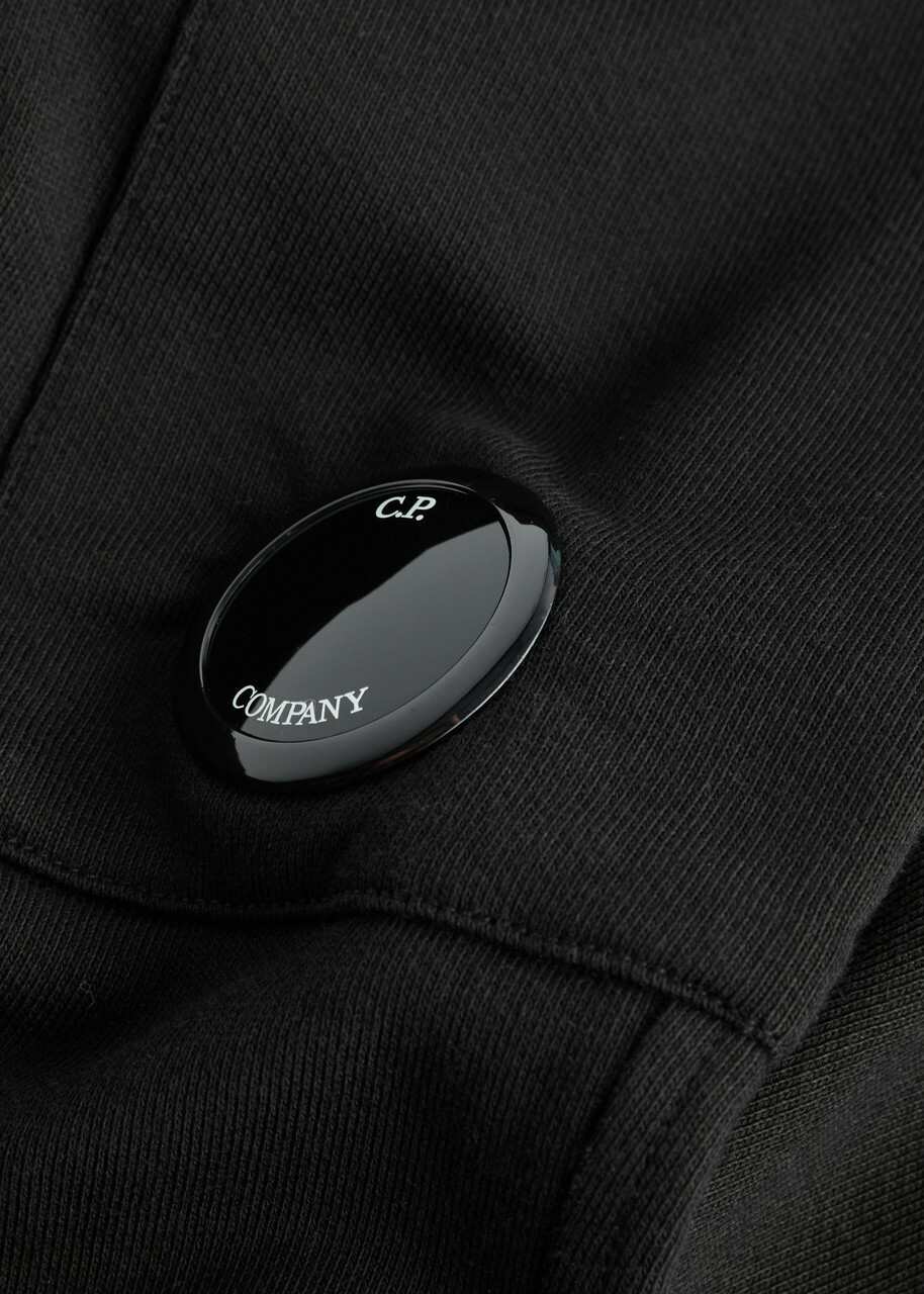C.P. Company Lens Cotton Sweatpants Black