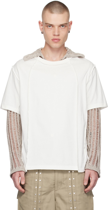 Photo: NVRFRGT White Crewneck T-Shirt