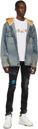 AMIRI Black Distressed Jeans