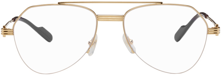 Photo: Cartier Gold Aviator Glasses