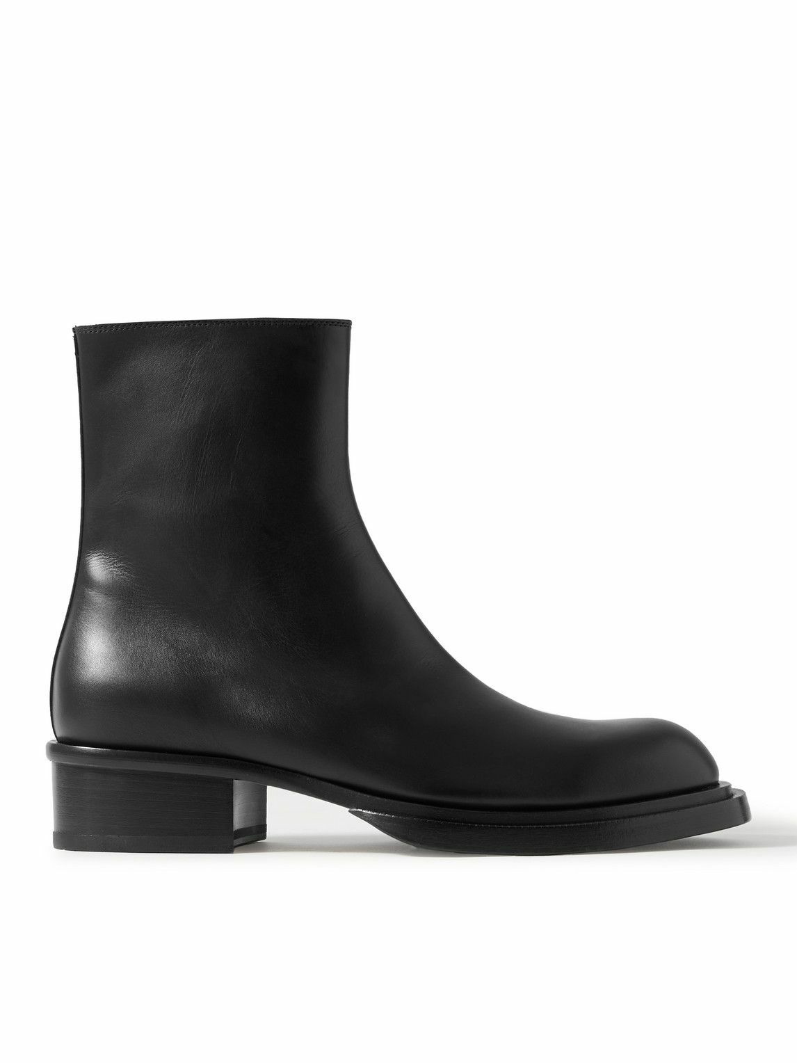 Alexander McQueen - Leather Boots - Black Alexander McQueen