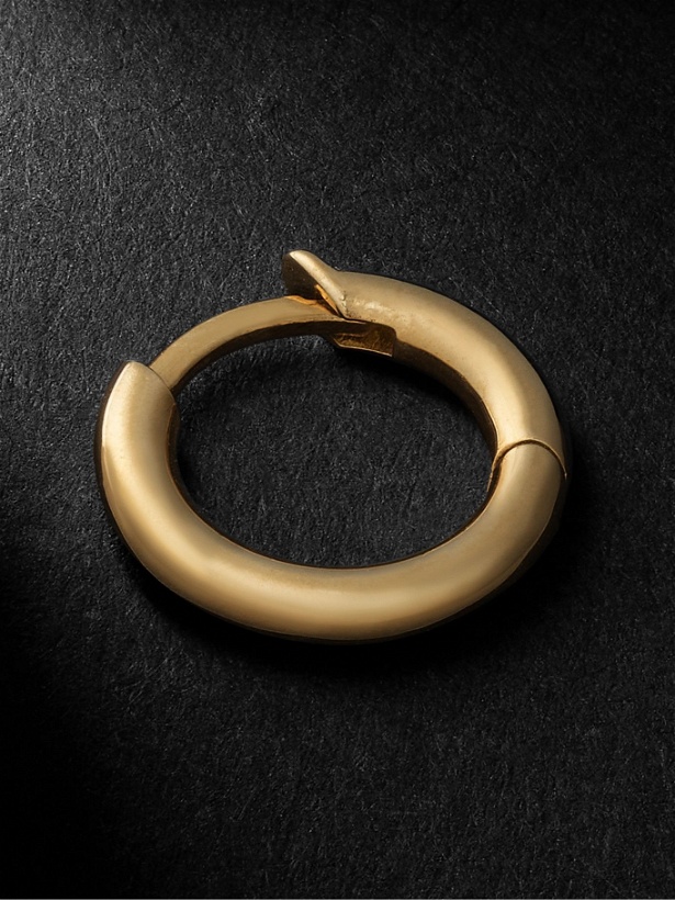 Photo: Spinelli Kilcollin - Microhoop Gold Single Hoop Earring