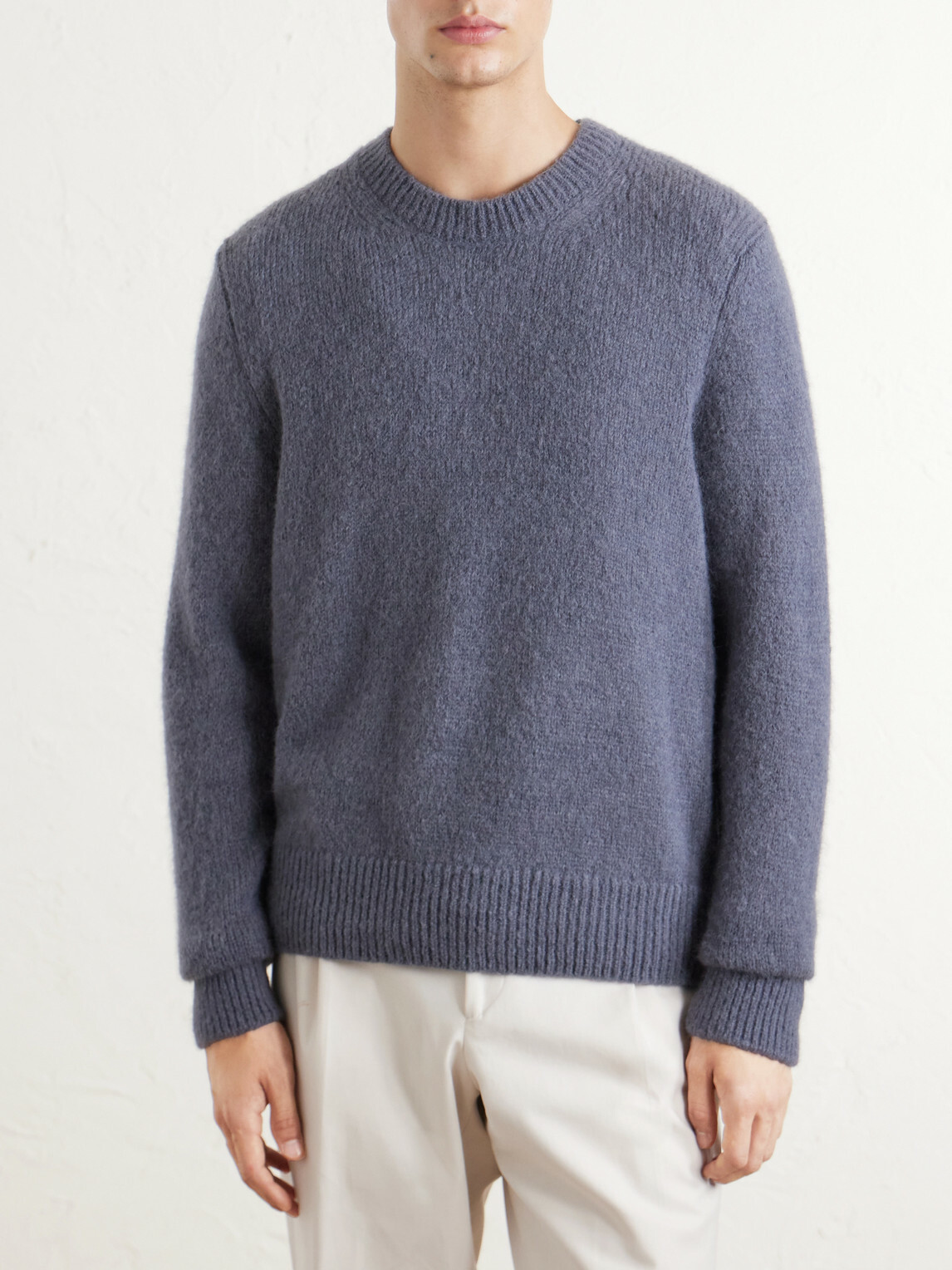 Massimo Alba - Bruce Alpaca-Blend Sweatshirt - Gray