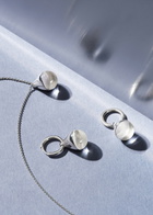 Otiumberg Stilla Quartz Sterling Silver Drop Earrings - One Size