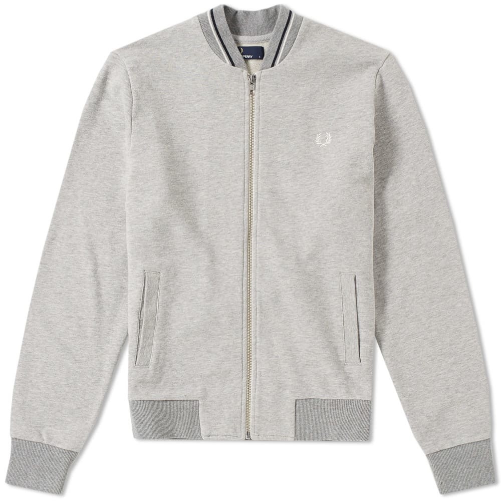 Photo: Fred Perry Bomber Neck Sweat Grey