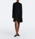 Toteme Draped scarf-detail jersey minidress