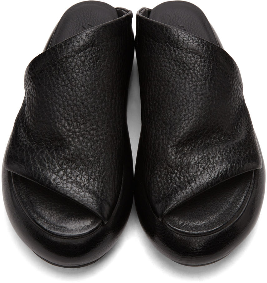 Marsèll Black Ciambellona Sandals