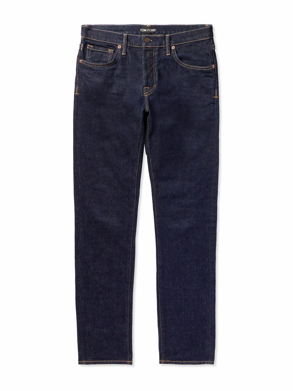 TOM FORD - Slim-Fit Tapered Jeans - Blue TOM FORD