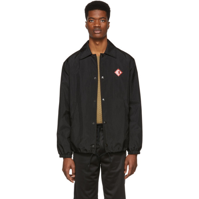 Photo: Givenchy Black Straight Windbreaker Jacket