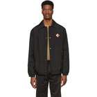 Givenchy Black Straight Windbreaker Jacket