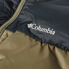 Columbia Men's Puffect Hooded Jacket in Stone Green