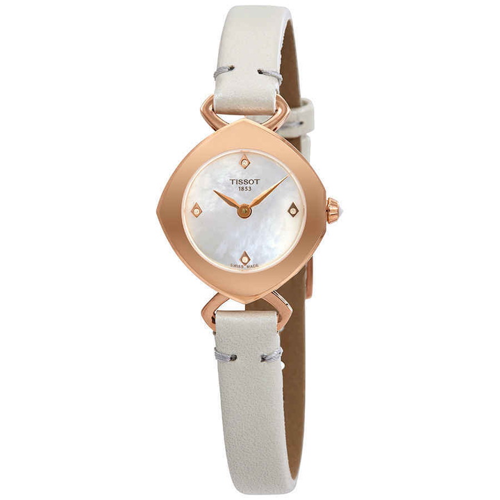 Photo: Tissot Femini-T Mother of Pearl Dial Ladies Watch T113.109.36.116.00