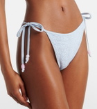 Hunza G Gina embellished bikini